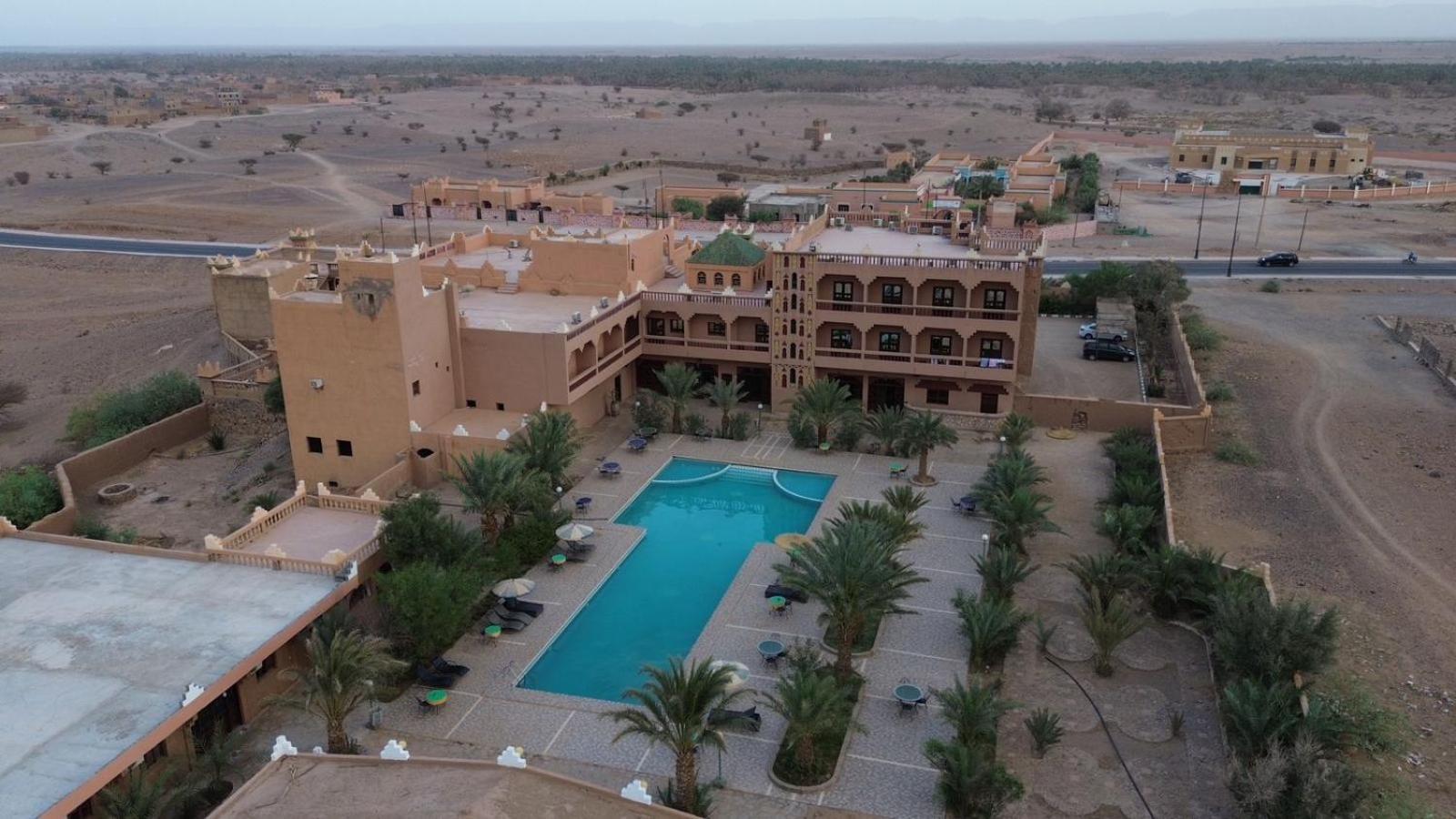 Hotel La Perle Du Drâa Zagora Exterior foto